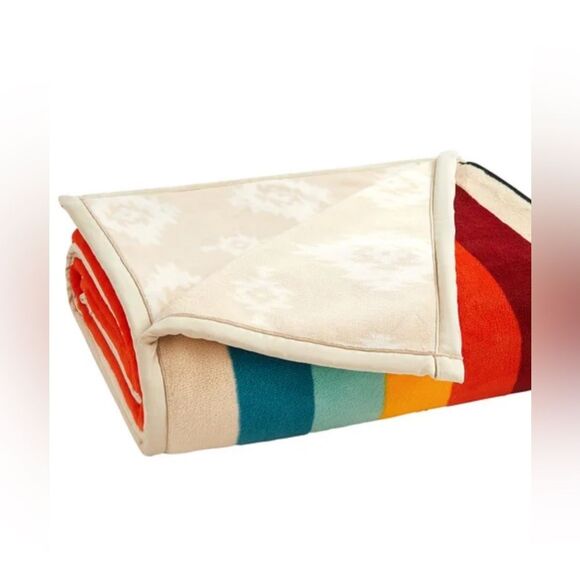 Brand New! Pendleton Reversible Plush Throw -Mount Foraker - Picture 5 of 7